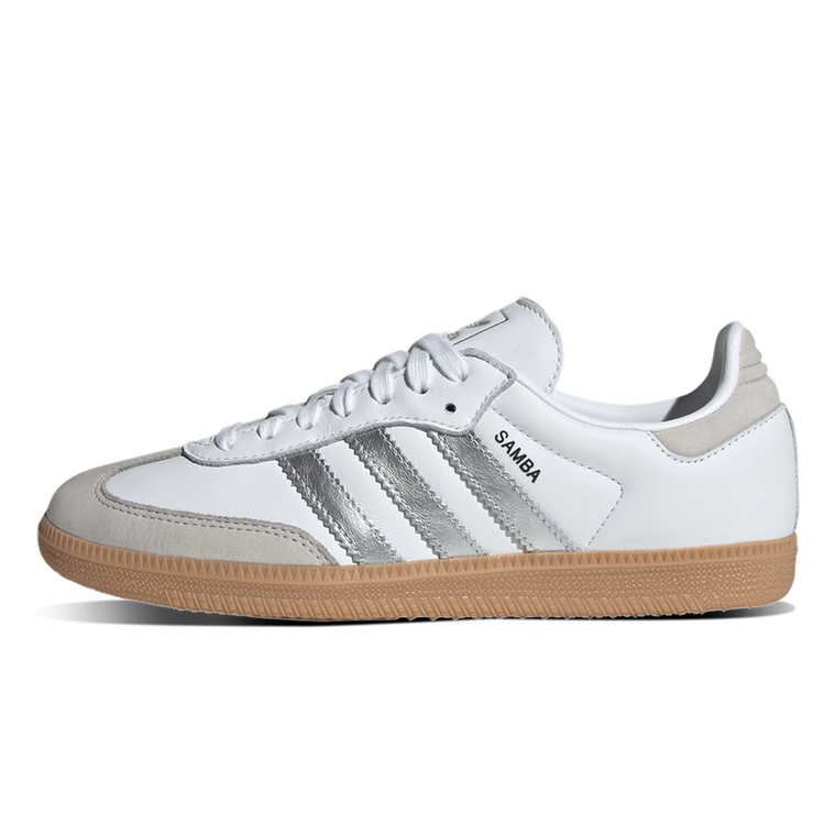 Adidas Samba OG White Silver Metallic Gray