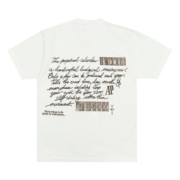 Cactus Jack by Travis Scott x Audemars Piguet Perpetual Calendar Tee 'White'