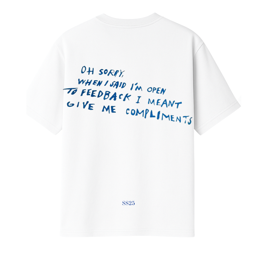 Compliments Only Tee — SS25