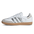 Adidas Samba OG White Silver Metallic Gray